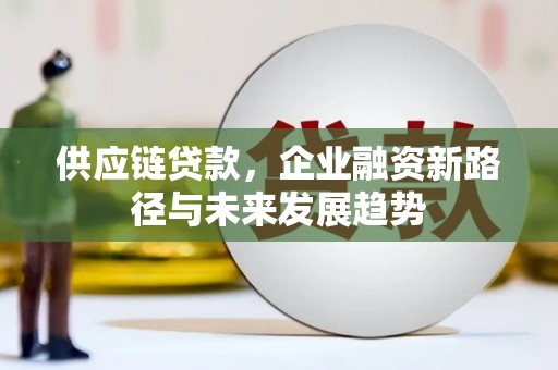 汶川供应链贷款，企业融资新路径与未来发展趋势