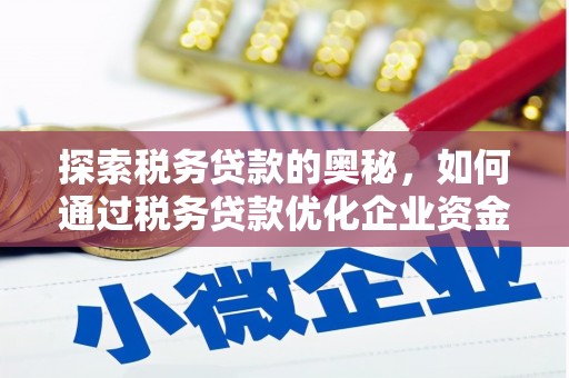 汶川探索税务贷款的奥秘，如何通过税务贷款优化企业资金流