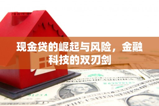 汶川现金贷的崛起与风险，金融科技的双刃剑