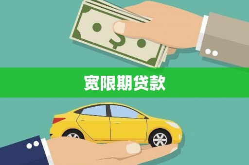 汶川宽限期贷款
