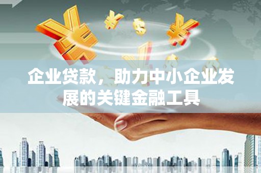 汶川企业贷款，助力中小企业发展的关键金融工具