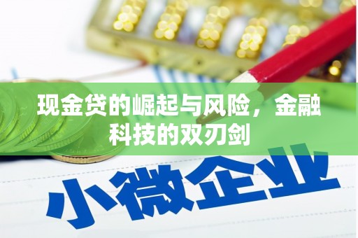 汶川现金贷的崛起与风险，金融科技的双刃剑
