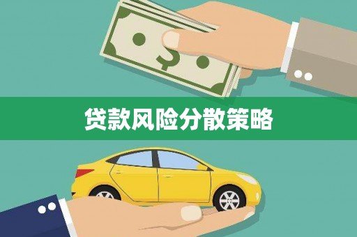 汶川贷款风险分散策略