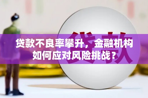 汶川贷款不良率攀升，金融机构如何应对风险挑战？