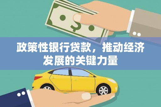 汶川政策性银行贷款，推动经济发展的关键力量