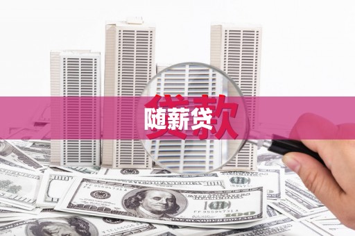 汶川随薪贷