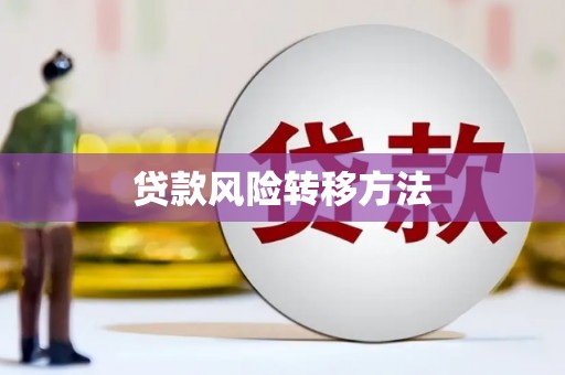 汶川贷款风险转移方法