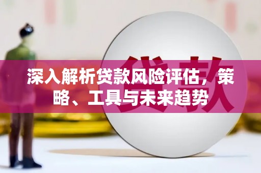 汶川深入解析贷款风险评估，策略、工具与未来趋势