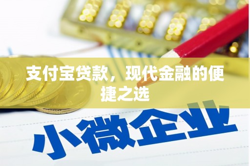 汶川支付宝贷款，现代金融的便捷之选